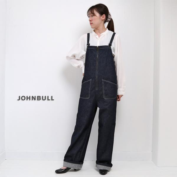Johnbull co.,ltd.デニムサロペット レディース Johnbull（ジョンブル） デニムチューブサロペット レディース