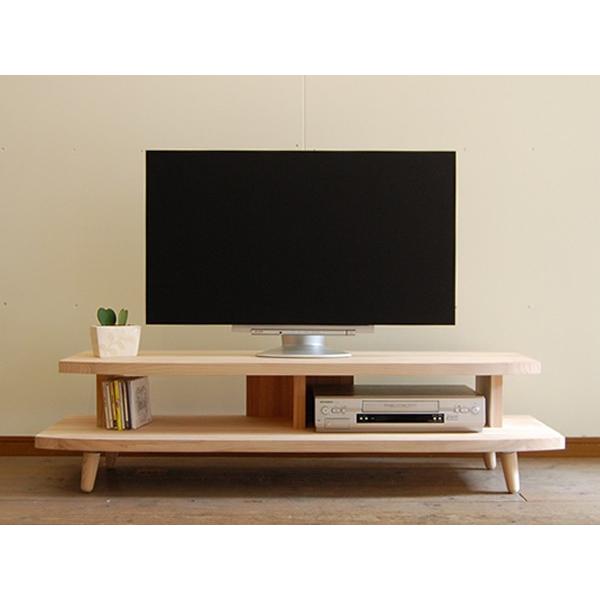 130 ウォールナット テレビボード 無垢材 リビング 天然木 【公式通販】