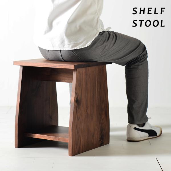 英国アンティーク木製スツール/椅子イス/チェア/花台/飾り棚(79-294) isc1201_shelfstool