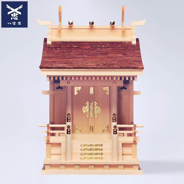 神棚桧皮葺一社宮流れ屋根造り H 1 Buyee 日本代购平台 产品购物网站大全 Buyee一站式代购bot Online