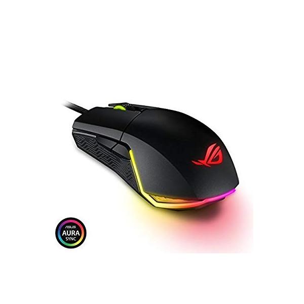 Asus サイドボタンレイアウトのカスタマイズ メインスイッチの換装機能を備えた ゲーミングマウス Sale Pugio P503 Rog