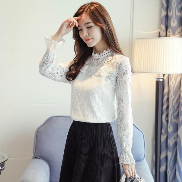 総レース シャツブラウス シースルー 薄手 レディース 春秋 長袖 シャツ インナー トップス カットソー 大人 上品 エレガント ファッション 着痩せ 体型カバー Buyee Buyee 提供一站式最全面最專業現地yahoo Japan拍賣代bid代拍代購服務 Bot Online