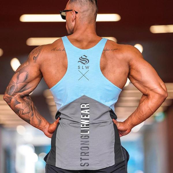 タンクトップ ノースリーブ メンズ Tシャツ 夏 男性上着 スポーツ ジム服 フィットネス 速乾 吸汗 配色 カジュアル コットン トレーニングウエア トップス Buyee Buyee Japanese Proxy Service Buy From Japan Bot Online