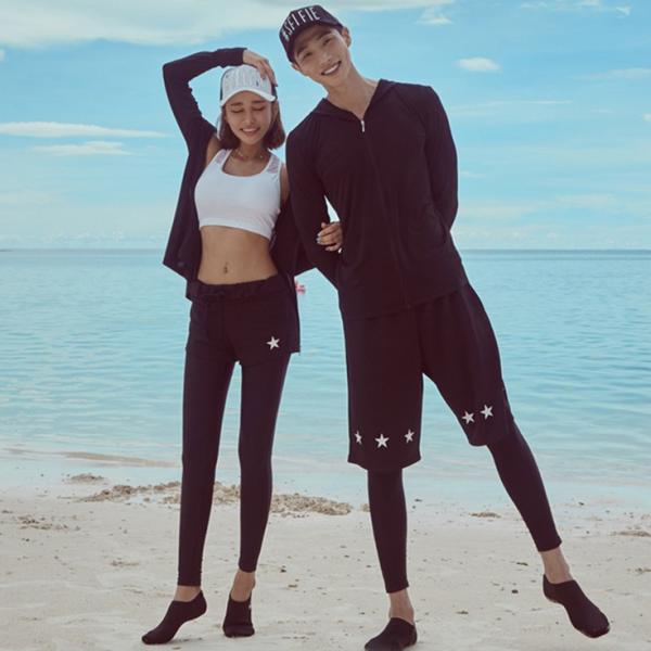 ペアルック 水着 ラッシュガードセット レディース メンズ 水着 セパレート 長袖 上下セット トップス Uvカット 紫外線対策 サーフィン スイムウエア Buyee 日本代购平台 产品购物网站大全 Buyee一站式代购 Bot Online