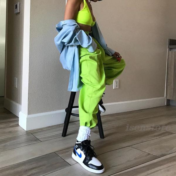 欧米ins カーゴパンツ 蛍光色 ストリートファッション ダンス ヒップホップ レディース ジョガーパンツ サルエル チノパン 大きいサイズ ゆったり カジュアル Buyee Buyee 日本の通販商品 オークションの代理入札 代理購入