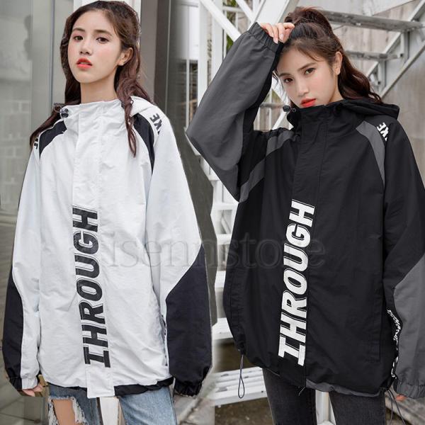 ウインドブレーカー ジャケット アウター ブルゾン ジャンパー レディース カジュアル ナイロンジャケット 配色 ジップアップ マウンテンパーカー ゆったり 長袖 Buyee Buyee 日本の通販商品 オークションの入札サポート 購入サポートサービス