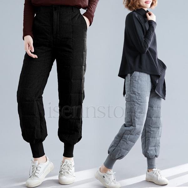 軽量ダウンパンツ レディース ボトムス 中綿 キルティング 長ズボン 無地 ハイウエスト ジョガーパンツ サルエルパンツ 厚手 ゆったり 冬服 ファッション 防寒 Buyee Buyee Japanese Proxy Service Buy From Japan Bot Online