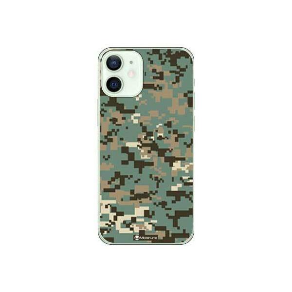 iPhone 12 mini P[X DIGITAL camouflage O[ X}zP[X (󒍐Y)
