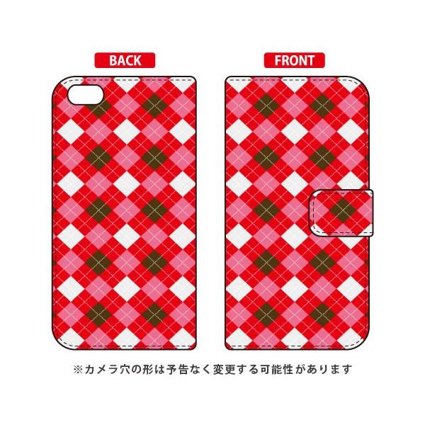 iPhone 8 Plus �P�[�X iPhone 7 Plus �J�o�[ �蒠 �`�F�b�N�� �iRED×PINK�j Cf ltd �X�}�z�P�[�X (�󒍐��Y)