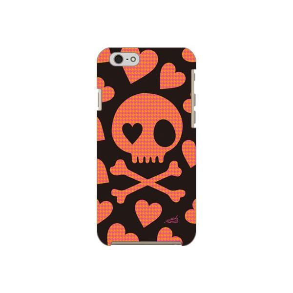 iPhone 6s �P�[�X �璹�i�q �璹�� �X�J�����ƃs���N�ƃI�����W �X�}�z�P�[�X (�󒍐��Y)