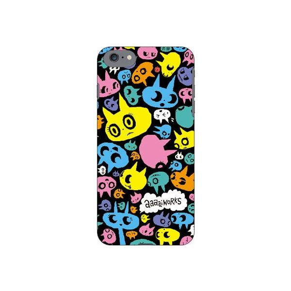 iPhone SE (��2�E3����) / 8 / 7 aaaaiWORKS �˂������ �i�l�I���j �X�}�z�P�[�X (�󒍐��Y)