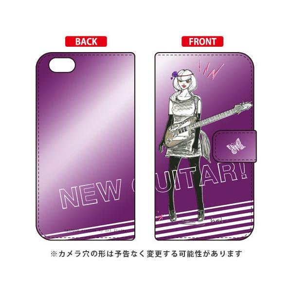 iPhone SE (��2�E3����) / 8 / 7 �蒠 �r�c�n��New Guitar �p�[�v�� �X�}�z�P�[�X (�󒍐��Y)