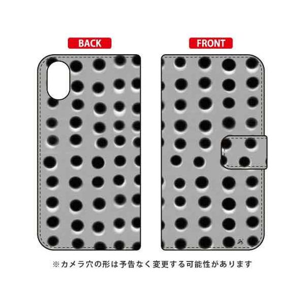 iPhone XS Max �P�[�X �蒠 �I�u�`�W�� dot series �O���[ �X�}�z�P�[�X (�󒍐��Y)