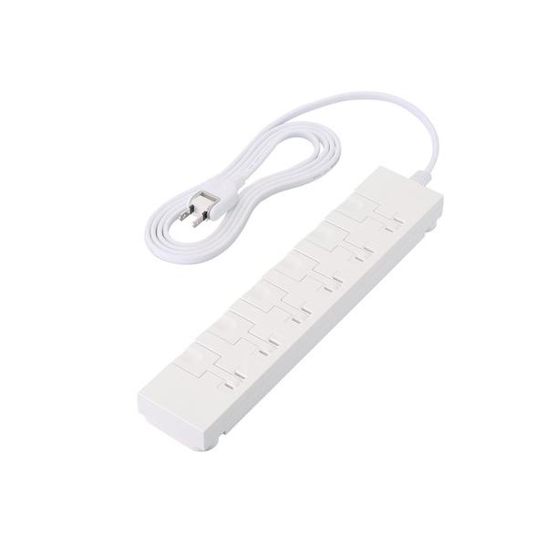 ELECOM（エレコム） 電源タップ 延長コード コンセント 2m 2P 6個口