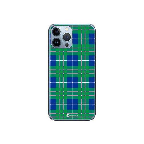 iPhone 13 Pro Max Tartan check �O���[�� �X�}�z�P�[�X (�󒍐��Y)