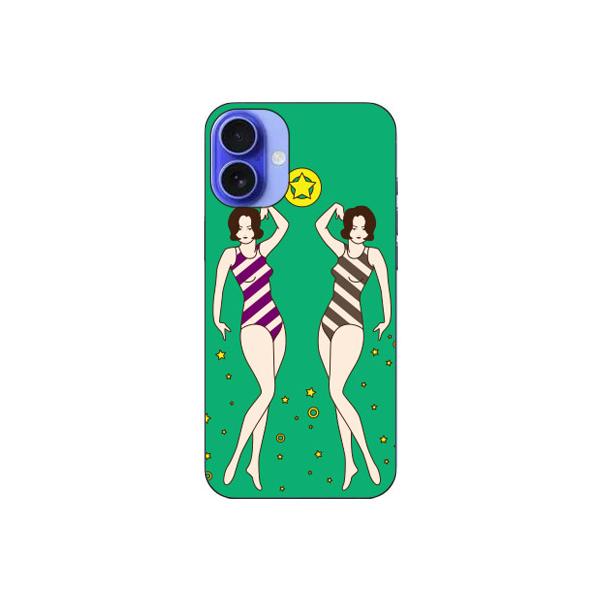 YOKEY 「Modern Girls 01」 （ハード ケース カバー） SECOND SKIN iPhone 16 アイフォン 16