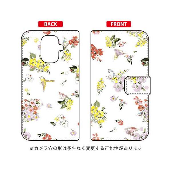 TORQUE G04 �P�[�X KYV46 �蒠 SINDEE Fly Flower �i�z���C�g�j �X�}�z�P�[�X (�󒍐��Y)
