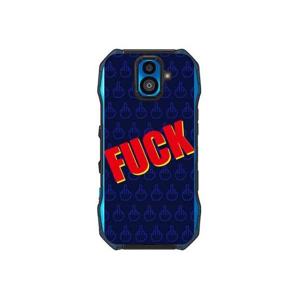 TORQUE G04 �P�[�X KYV46 FUCK�i�t�@�b�N�j �� �l�C�r�[ �X�}�z�P�[�X (�󒍐��Y)