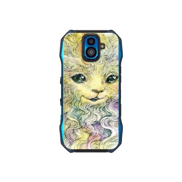 TORQUE G04 �P�[�X KYV46 Rainbow Cat design by KYOTARO �X�}�z�P�[�X (�󒍐��Y)