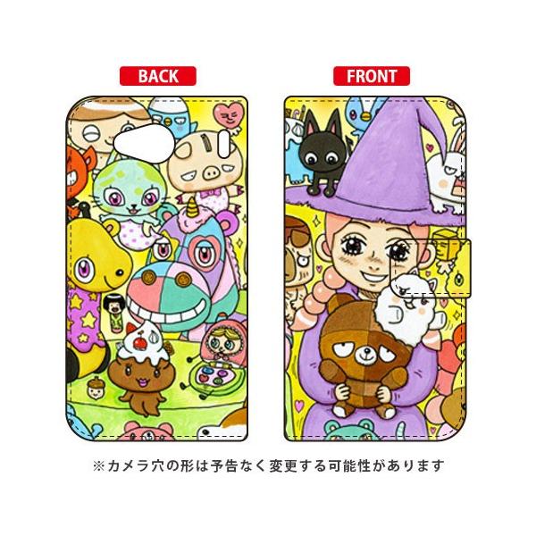 URBANO V03 �P�[�X �C���X�g���[�^�[326 �蒠 ���E��u�T�C�N�ȃk�C�O���~ �X�}�z�P�[�X (�󒍐��Y)