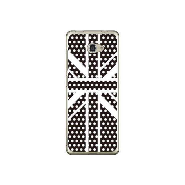 BASIO4 �P�[�X KYV47 Cross dot union jack �u���b�N �X�}�z�P�[�X (�󒍐��Y)