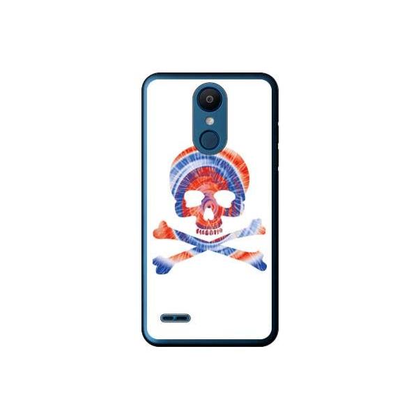 LG it �P�[�X LGV36 Psychedelic skull �u���[×���b�h �X�}�z�P�[�X (�󒍐��Y)