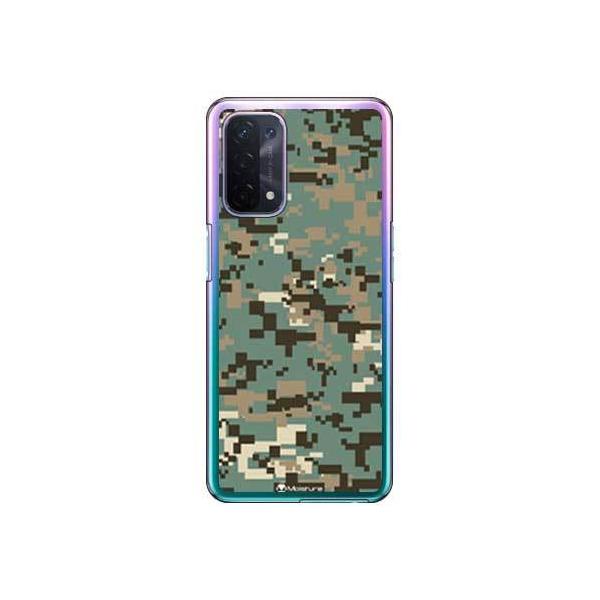 OPPO A54 5G P[X OPG02 DIGITAL camouflage O[ X}zP[X (󒍐Y)