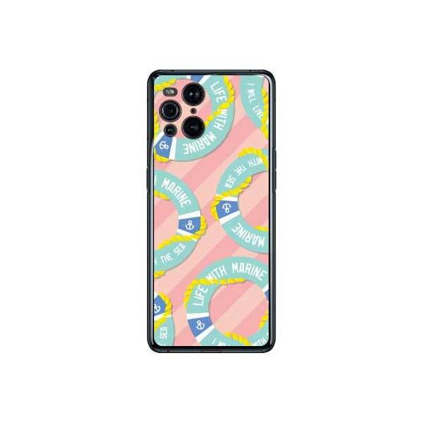 OPPO Find X3 Pro OPG03 �}���� �s���N �X�}�z�P�[�X (�󒍐��Y)