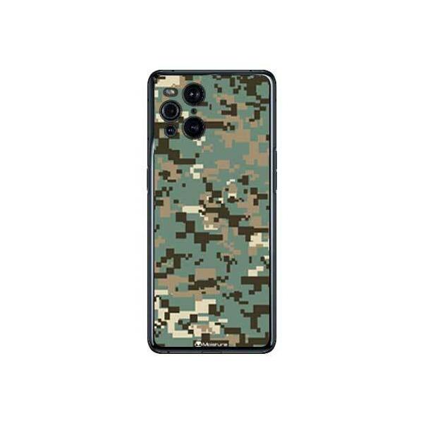 OPPO Find X3 Pro OPG03 DIGITAL camouflage O[ X}zP[X (󒍐Y)