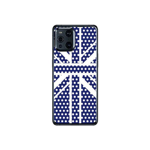 OPPO Find X3 Pro OPG03 Cross dot union jack �l�C�r�[ �X�}�z�P�[�X (�󒍐��Y)