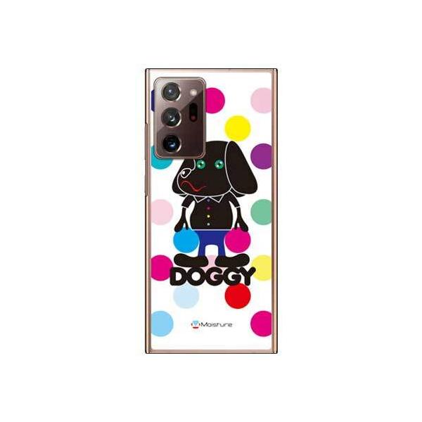 Galaxy Note20 Ultra 5G �P�[�X SCG06 Doggy �}���`�J���[�h�b�g �X�}�z�P�[�X (�󒍐��Y)