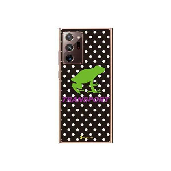 Galaxy Note20 Ultra 5G �P�[�X SCG06 TRANSPORT FROG �u���b�N×�p�[�v�� �X�}�z�P�[�X (�󒍐��Y)