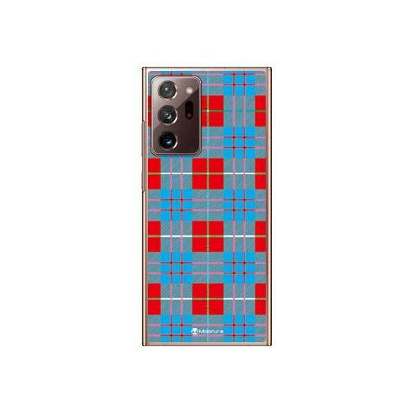 Galaxy Note20 Ultra 5G �P�[�X SCG06 Tartan check ���b�h �X�}�z�P�[�X (�󒍐��Y)