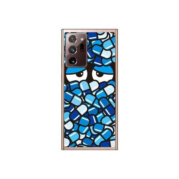 Galaxy Note20 Ultra 5G �P�[�X SCG06 �J�v�Z������ �u���[ �X�}�z�P�[�X (�󒍐��Y)