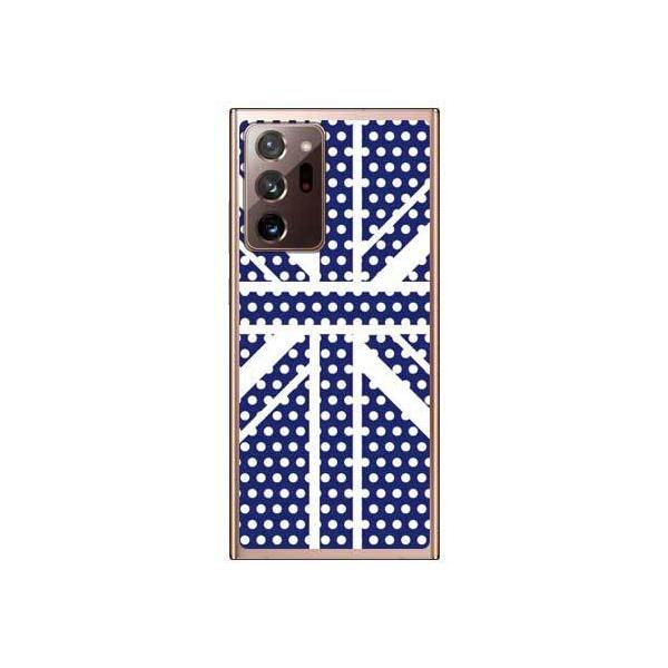 Galaxy Note20 Ultra 5G �P�[�X SCG06 Cross dot union jack �l�C�r�[ �X�}�z�P�[�X (�󒍐��Y)