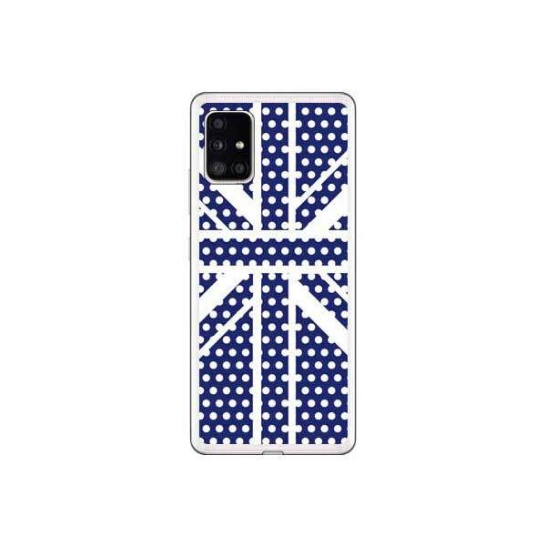 Galaxy A51 5G SCG07 Cross dot union jack �l�C�r�[ �X�}�z�P�[�X (�󒍐��Y)