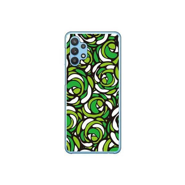 Galaxy A32 5G �P�[�X SCG08 ���[�Y�|�b�v �O���[�� �X�}�z�P�[�X (�󒍐��Y)