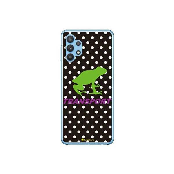 Galaxy A32 5G �P�[�X SCG08 TRANSPORT FROG �u���b�N×�p�[�v�� �X�}�z�P�[�X (�󒍐��Y)