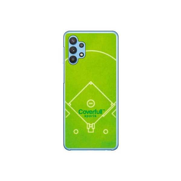 Galaxy A32 5G �P�[�X SCG08 �싅 �O���[�� �X�}�z�P�[�X (�󒍐��Y)