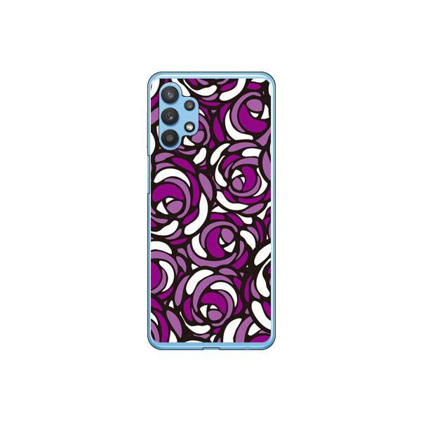 Galaxy A32 5G �P�[�X SCG08 ���[�Y�|�b�v �p�[�v�� �X�}�z�P�[�X (�󒍐��Y)