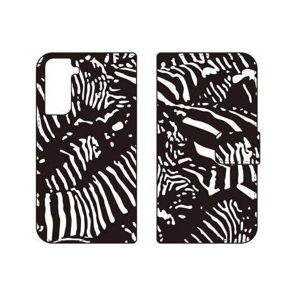 Galaxy S21 5G P[X SCG09 SC-51B 蒠 Zebra camo ubN X}zP[X (󒍐Y)