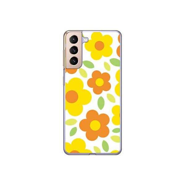 Galaxy S21 5G �P�[�X SCG09 SC-51B �t�����[�|�b�v �z���C�g×�C�G���[ �X�}�z�P�[�X (�󒍐��Y)