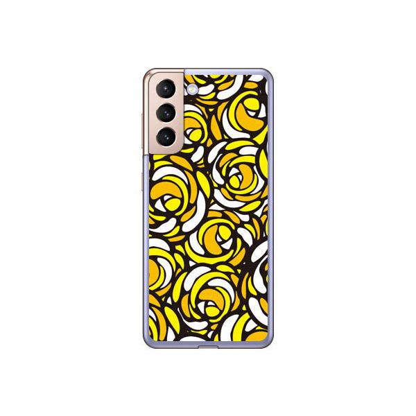 Galaxy S21 5G �P�[�X SCG09 SC-51B ���[�Y�|�b�v �C�G���[ �X�}�z�P�[�X (�󒍐��Y)