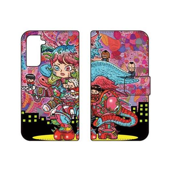 Galaxy S21+ 5G �P�[�X SCG10 �C���X�g���[�^�[326 �蒠 �ڂ���̂Ȃ��� �X�}�z�P�[�X (�󒍐��Y)