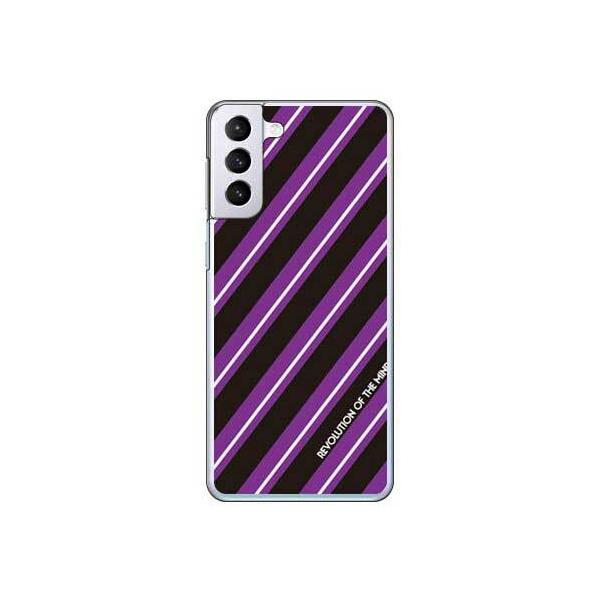 Galaxy S21+ 5G �P�[�X SCG10 Stripe �u���b�N �X�}�z�P�[�X (�󒍐��Y)