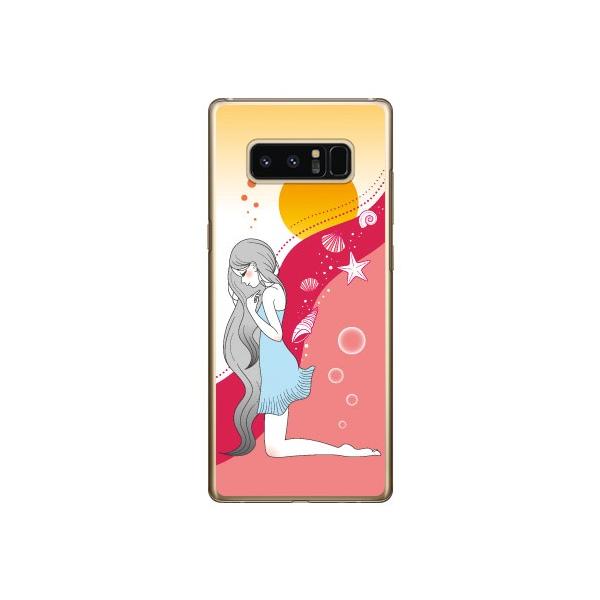 Galaxy Note8 �P�[�X SCV37 SC-01K ���������� Wavelet �X�}�z�P�[�X (�󒍐��Y)