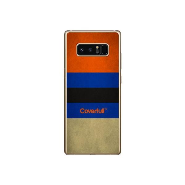 Galaxy Note8 �P�[�X SCV37 SC-01K KICKS #4 �I�����W×�u���[ Cf ltd �X�}�z�P�[�X (�󒍐��Y)