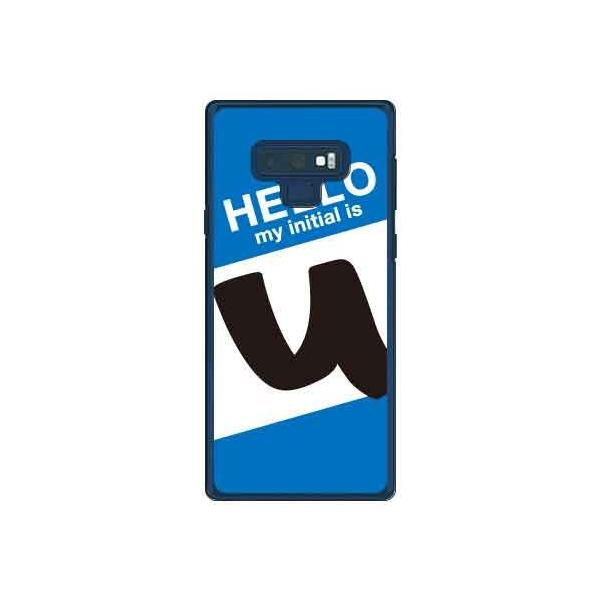 Galaxy Note9 �P�[�X SCV40 SC-01L �n���[ U �u���[ �X�}�z�P�[�X (�󒍐��Y)