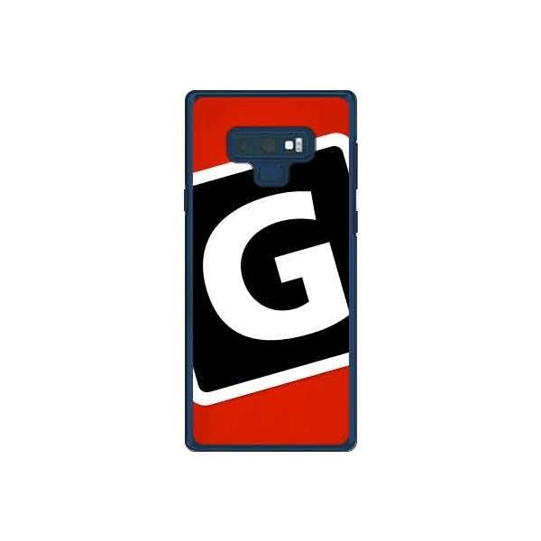 Galaxy Note9 �P�[�X SCV40 SC-01L �L�����v ���b�h×�u���b�N G �X�}�z�P�[�X (�󒍐��Y)