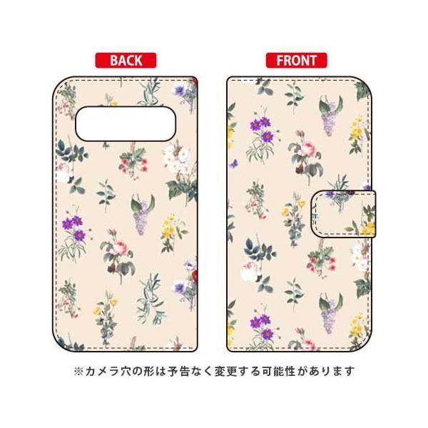 Galaxy S10+ �P�[�X �蒠 SINDEE Botanical �i�z���C�g�j �X�}�z�P�[�X (�󒍐��Y)